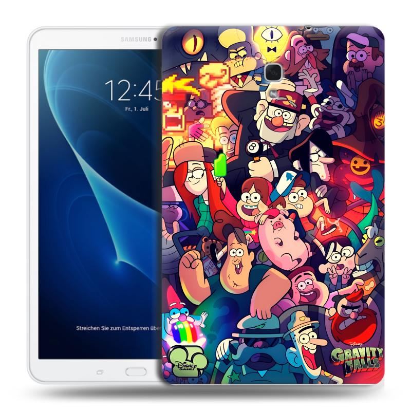 Силиконовый чехол на Samsung Galaxy Tab A 10.5 с принтом Gravity Falls Гравити Фолз Силиконовый чехол на Samsung Galaxy Tab A 10.5 с принтом Gravity Falls Гравити Фолз