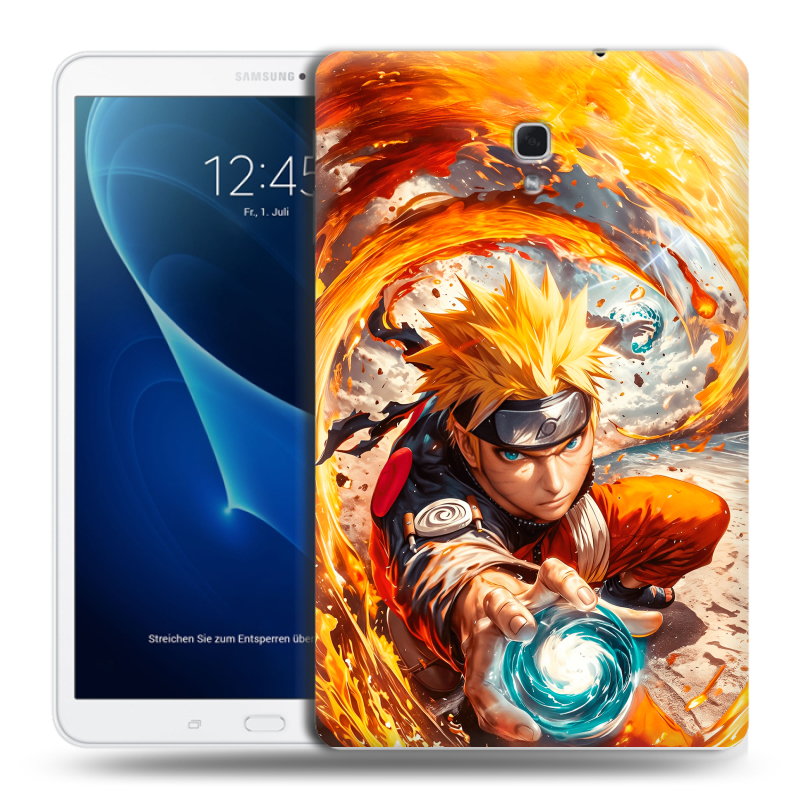 Силиконовый чехол на Samsung Galaxy Tab A 10.5 с принтом Аниме Наруто Naruto Силиконовый чехол на Samsung Galaxy Tab A 10.5 с принтом Аниме Наруто Naruto