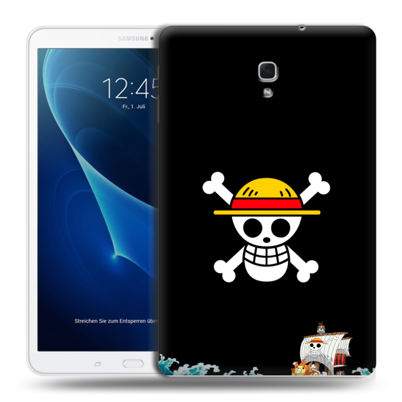 Силиконовый чехол на Samsung Galaxy Tab A 10.5 с принтом One Piece Ван Пис Силиконовый чехол на Samsung Galaxy Tab A 10.5 с принтом One Piece Ван Пис