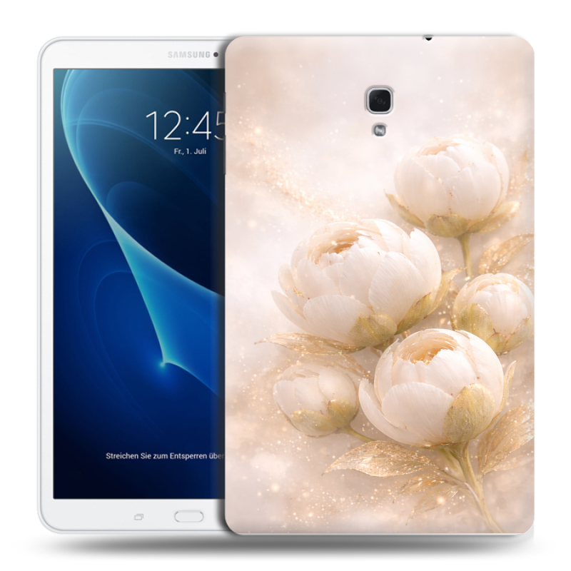 Силиконовый чехол на Samsung Galaxy Tab A 10.5 с принтом женский Силиконовый чехол на Samsung Galaxy Tab A 10.5 с принтом женский