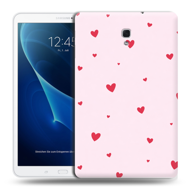 Силиконовый чехол на Samsung Galaxy Tab A 10.5 с принтом для девочек Силиконовый чехол на Samsung Galaxy Tab A 10.5 с принтом для девочек