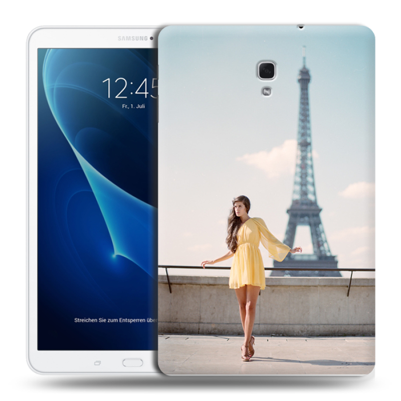 Силиконовый чехол на Samsung Galaxy Tab A 10.5 с принтом Париж Силиконовый чехол на Samsung Galaxy Tab A 10.5 с принтом Париж