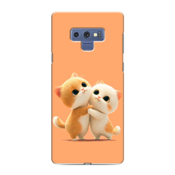 Силиконовый чехол на Samsung Galaxy Note 9 с принтом Милые котики Силиконовый чехол на Samsung Galaxy Note 9 с принтом Милые котики