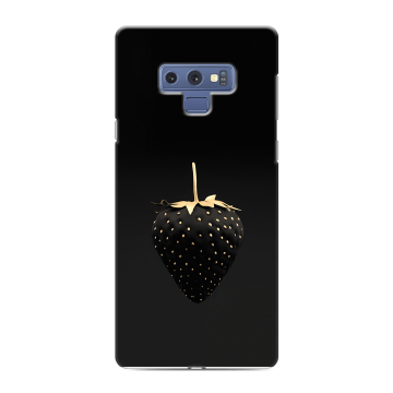 Силиконовый чехол на Samsung Galaxy Note 9 с принтом Черная клубника Силиконовый чехол на Samsung Galaxy Note 9 с принтом Черная клубника