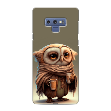 Силиконовый чехол на Samsung Galaxy Note 9 с принтом Сова Силиконовый чехол на Samsung Galaxy Note 9 с принтом Сова