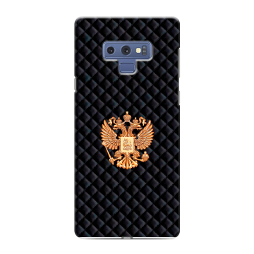 Силиконовый чехол на Samsung Galaxy Note 9 с принтом Герб России принт