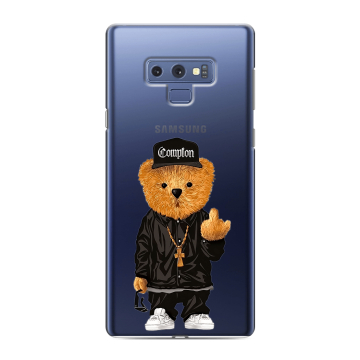 Силиконовый чехол на Samsung Galaxy Note 9 с принтом Плюшевый медведь Силиконовый чехол на Samsung Galaxy Note 9 с принтом Плюшевый медведь