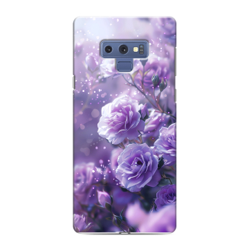 Силиконовый чехол на Samsung Galaxy Note 9 с принтом Розы цветы