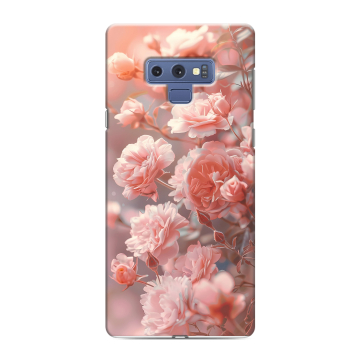 Силиконовый чехол на Samsung Galaxy Note 9 с принтом Розовые розы Силиконовый чехол на Samsung Galaxy Note 9 с принтом Розовые розы
