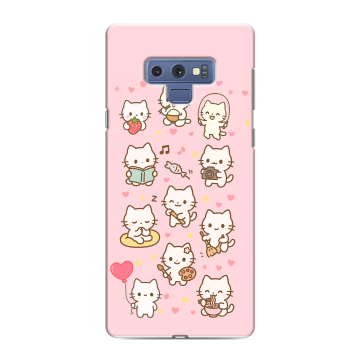 Силиконовый чехол на Samsung Galaxy Note 9 с принтом Hello Kitty Хелоу Кити Силиконовый чехол на Samsung Galaxy Note 9 с принтом Hello Kitty Хелоу Кити