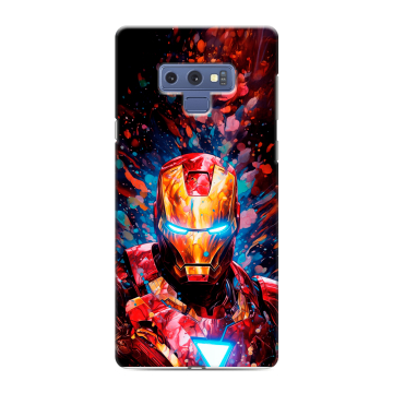 Силиконовый чехол на Samsung Galaxy Note 9 с принтом Железный человек Ironman Силиконовый чехол на Samsung Galaxy Note 9 с принтом Железный человек Ironman