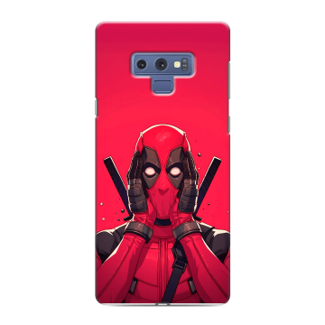 Силиконовый чехол на Samsung Galaxy Note 9 с принтом Дедпул Deadpool Силиконовый чехол на Samsung Galaxy Note 9 с принтом Дедпул Deadpool