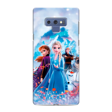 Силиконовый чехол на Samsung Galaxy Note 9 с принтом Холодное сердце Frozen Силиконовый чехол на Samsung Galaxy Note 9 с принтом Холодное сердце Frozen