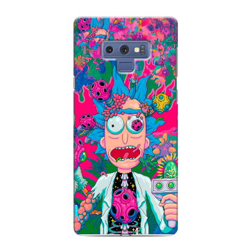 Силиконовый чехол на Samsung Galaxy Note 9 с принтом Рик и Морти Rick Morty Силиконовый чехол на Samsung Galaxy Note 9 с принтом Рик и Морти Rick Morty