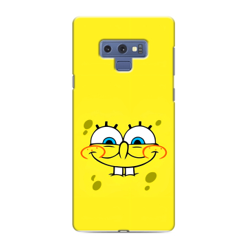 Силиконовый чехол на Samsung Galaxy Note 9 с принтом спанчбоб спанч боб Силиконовый чехол на Samsung Galaxy Note 9 с принтом спанчбоб спанч боб