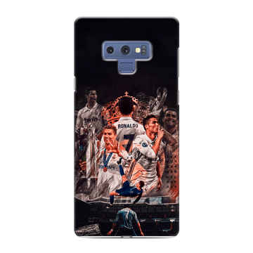 Силиконовый чехол на Samsung Galaxy Note 9 с принтом Реал Роналдо Real Ronaldo Силиконовый чехол на Samsung Galaxy Note 9 с принтом Реал Роналдо Real Ronaldo