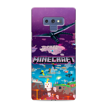 Силиконовый чехол на Samsung Galaxy Note 9 с принтом Майнкрафт Minecraft Силиконовый чехол на Samsung Galaxy Note 9 с принтом Майнкрафт Minecraft