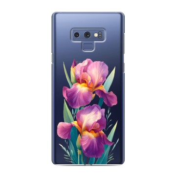 Силиконовый чехол на Samsung Galaxy Note 9 с принтом Цветы орхидеи Силиконовый чехол на Samsung Galaxy Note 9 с принтом Цветы орхидеи