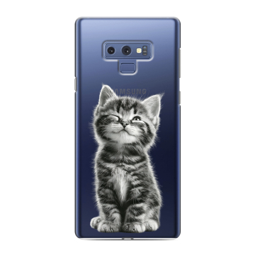 Силиконовый чехол на Samsung Galaxy Note 9 с принтом Котенок Силиконовый чехол на Samsung Galaxy Note 9 с принтом Котенок