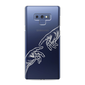 Силиконовый чехол на Samsung Galaxy Note 9 с принтом Сотворение мира Силиконовый чехол на Samsung Galaxy Note 9 с принтом Сотворение мира
