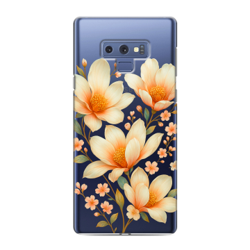 Силиконовый чехол на Samsung Galaxy Note 9 с принтом Цветы Силиконовый чехол на Samsung Galaxy Note 9 с принтом Цветы