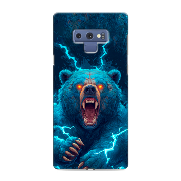 Силиконовый чехол на Samsung Galaxy Note 9 с принтом Медведь Силиконовый чехол на Samsung Galaxy Note 9 с принтом Медведь