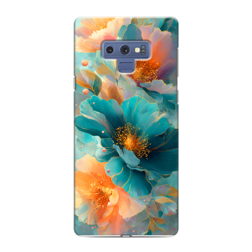 Силиконовый чехол на Samsung Galaxy Note 9 с принтом Цветы Силиконовый чехол на Samsung Galaxy Note 9 с принтом Цветы