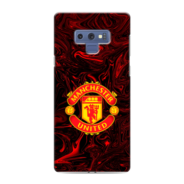Силиконовый чехол на Samsung Galaxy Note 9 с принтом Manchester United Силиконовый чехол на Samsung Galaxy Note 9 с принтом Manchester United