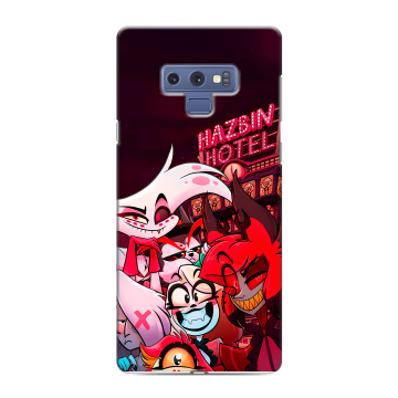 Силиконовый чехол на Samsung Galaxy Note 9 с принтом Hazbin Hotel Отель Хазбин Силиконовый чехол на Samsung Galaxy Note 9 с принтом Hazbin Hotel Отель Хазбин