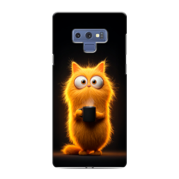 Силиконовый чехол на Samsung Galaxy Note 9 с принтом Смешной кот Силиконовый чехол на Samsung Galaxy Note 9 с принтом Смешной кот