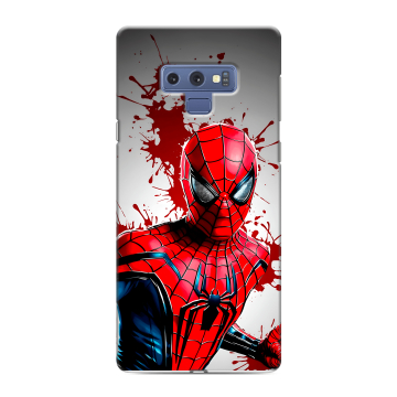 Силиконовый чехол на Samsung Galaxy Note 9 с принтом Spiderman Человек паук Силиконовый чехол на Samsung Galaxy Note 9 с принтом Spiderman Человек паук