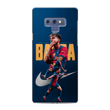 Силиконовый чехол на Samsung Galaxy Note 9 с принтом Барселона Barca Yamal Силиконовый чехол на Samsung Galaxy Note 9 с принтом Барселона Barca Yamal