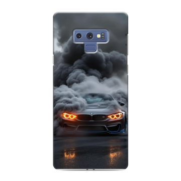 Силиконовый чехол на Samsung Galaxy Note 9 с принтом BMW БМВ
