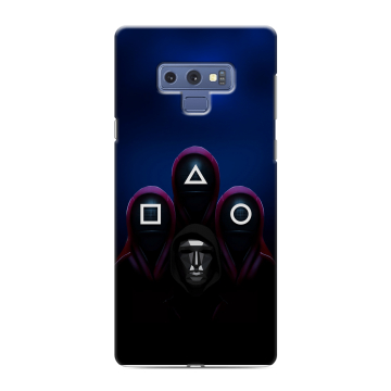 Силиконовый чехол на Samsung Galaxy Note 9 с принтом Игра Кальмара Силиконовый чехол на Samsung Galaxy Note 9 с принтом Игра Кальмара
