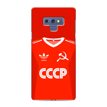 Силиконовый чехол на Samsung Galaxy Note 9 с принтом Флаг Герб СССР Силиконовый чехол на Samsung Galaxy Note 9 с принтом Флаг Герб СССР