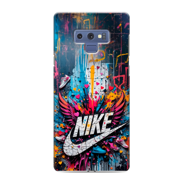 Силиконовый чехол на Samsung Galaxy Note 9 с принтом Nike Найк Силиконовый чехол на Samsung Galaxy Note 9 с принтом Nike Найк