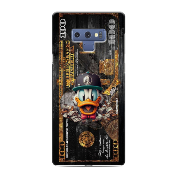 Силиконовый чехол на Samsung Galaxy Note 9 с принтом Дональд Дак Доллар Силиконовый чехол на Samsung Galaxy Note 9 с принтом Дональд Дак Доллар
