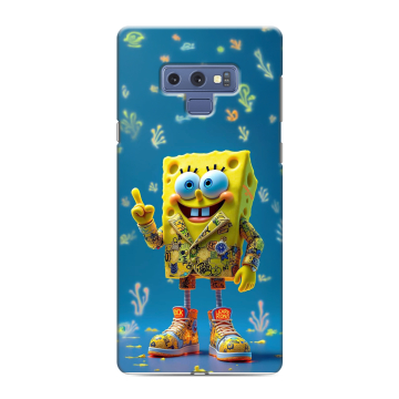 Силиконовый чехол на Samsung Galaxy Note 9 с принтом Спанч боб Спанчбоб Силиконовый чехол на Samsung Galaxy Note 9 с принтом Спанч боб Спанчбоб
