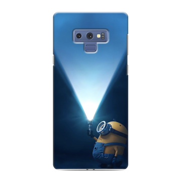 Силиконовый чехол на Samsung Galaxy Note 9 с принтом Миньоны Силиконовый чехол на Samsung Galaxy Note 9 с принтом Миньоны