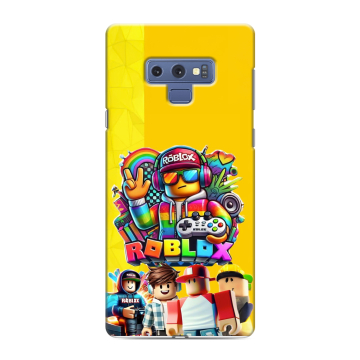 Силиконовый чехол на Samsung Galaxy Note 9 с принтом Roblox Роблокс