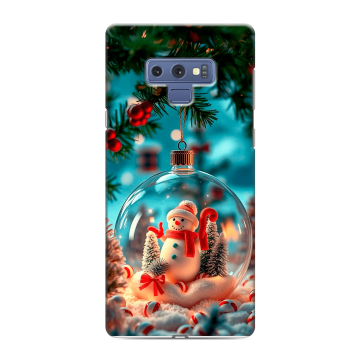 Силиконовый чехол на Samsung Galaxy Note 9 с принтом Новый год Силиконовый чехол на Samsung Galaxy Note 9 с принтом Новый год