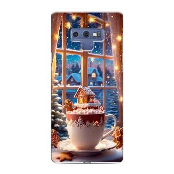 Силиконовый чехол на Samsung Galaxy Note 9 с принтом Новый год Силиконовый чехол на Samsung Galaxy Note 9 с принтом Новый год