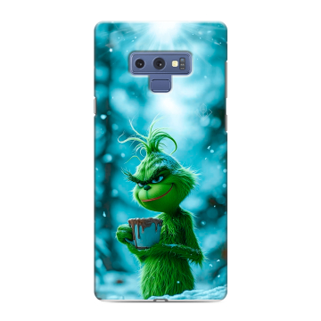 Силиконовый чехол на Samsung Galaxy Note 9 с принтом Новый год гринч Силиконовый чехол на Samsung Galaxy Note 9 с принтом Новый год гринч