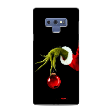 Силиконовый чехол на Samsung Galaxy Note 9 с принтом Новый год Гринч Силиконовый чехол на Samsung Galaxy Note 9 с принтом Новый год Гринч