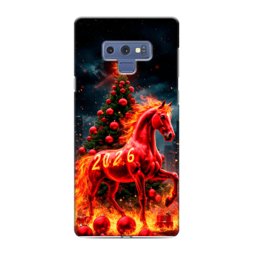 Силиконовый чехол на Samsung Galaxy Note 9 с принтом Новый год Силиконовый чехол на Samsung Galaxy Note 9 с принтом Новый год