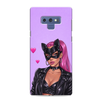 Силиконовый чехол на Samsung Galaxy Note 9 с принтом женский Силиконовый чехол на Samsung Galaxy Note 9 с принтом женский