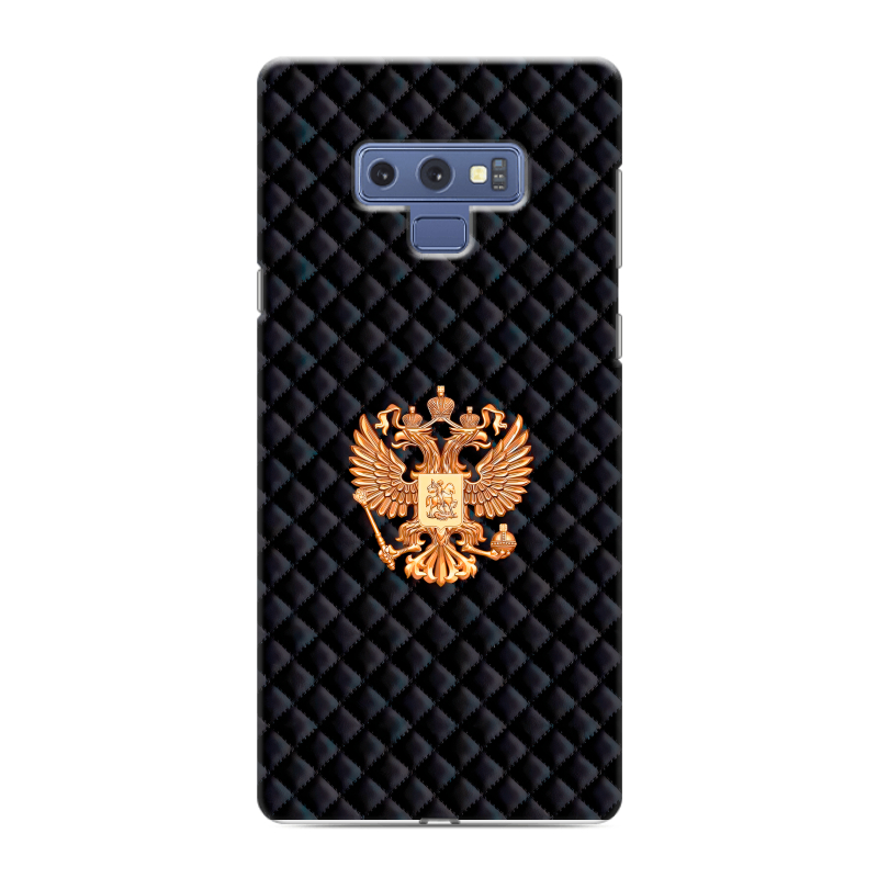 Силиконовый противоударный чехол на Samsung Galaxy Note 9 с принтом Герб России принт Силиконовый противоударный чехол на Samsung Galaxy Note 9 с принтом Герб России принт