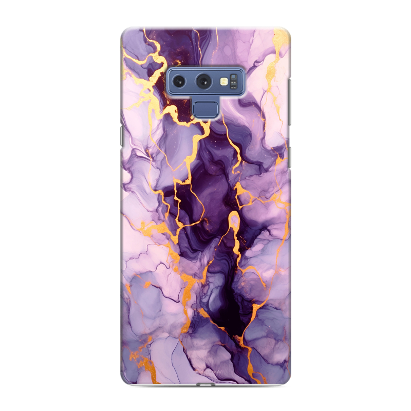 Силиконовый противоударный чехол на Samsung Galaxy Note 9 с принтом Мрамор Силиконовый противоударный чехол на Samsung Galaxy Note 9 с принтом Мрамор
