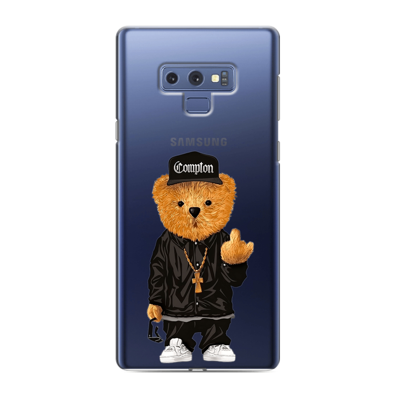 Силиконовый противоударный чехол на Samsung Galaxy Note 9 с принтом Плюшевый медведь Силиконовый противоударный чехол на Samsung Galaxy Note 9 с принтом Плюшевый медведь