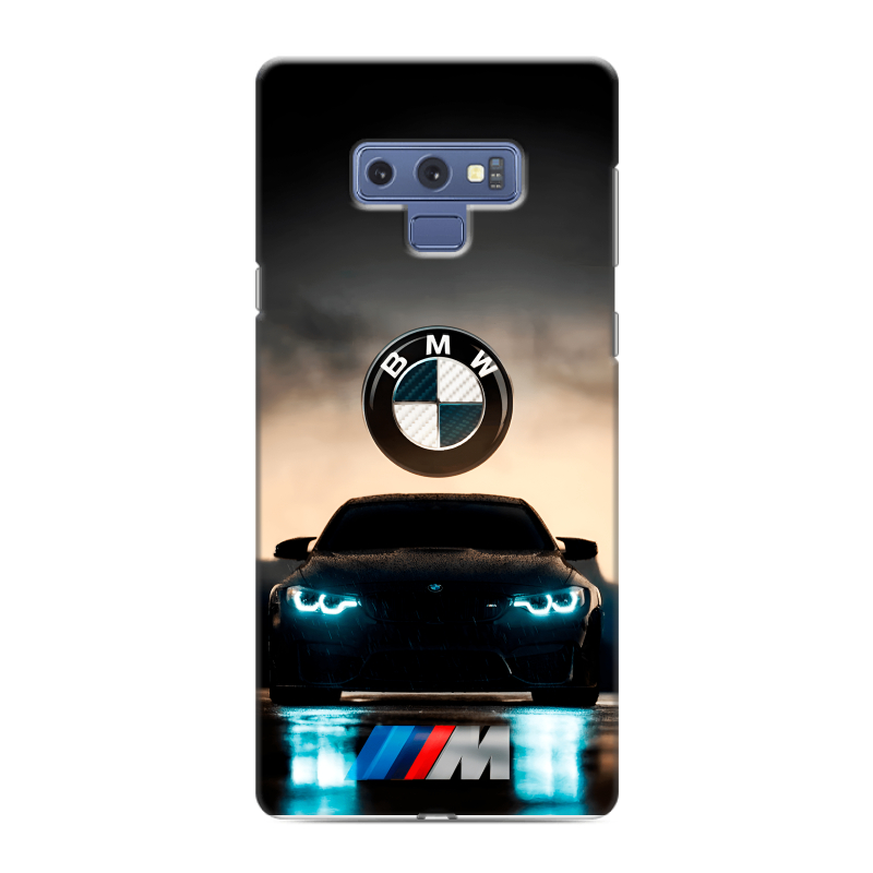 Силиконовый противоударный чехол на Samsung Galaxy Note 9 с принтом БМВ BMW Силиконовый противоударный чехол на Samsung Galaxy Note 9 с принтом БМВ BMW